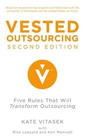 Tapa de Vested Outsourcing, Second Edition
