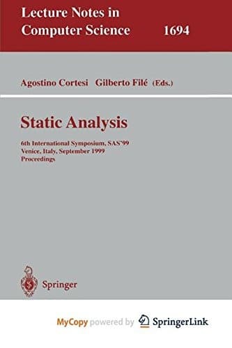 Tapa de Static Analysis