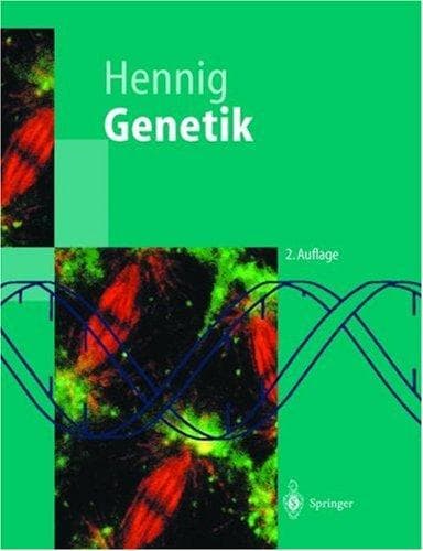 Tapa de Genetik (Springer-Lehrbuch)