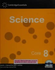 Tapa de Science core 8