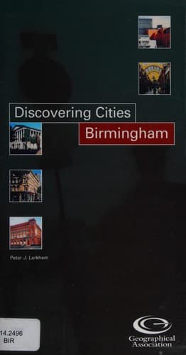 Tapa de Birmingham (Discovering Cities)