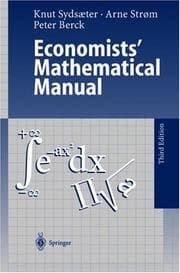 Tapa de Economists' mathematical manual