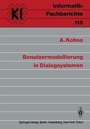 Tapa de Benutzermodellierung in Dialogsystemen