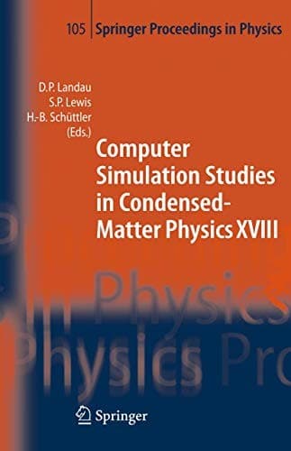 Tapa de Computer Simulation Studies in Condensed-Matter Physics XVIII