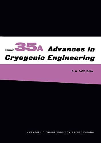 Tapa de Advances in Cryogenic Engineering