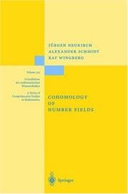 Tapa de Cohomology of number fields