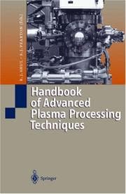 Tapa de Handbook of advanced plasma processing techniques