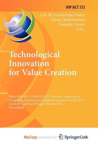 Tapa de Technological Innovation for Value Creation