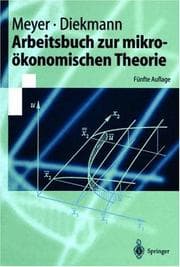 Tapa de Arbeitsbuch Zur Mikroökonomischen Theorie