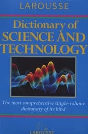 Tapa de Larousse dictionary of science and technology