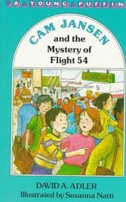 Tapa de Cam Jansen and the mystery of Flight 54