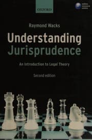 Tapa de Understanding jurisprudence an introduction to legal theory
