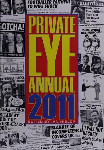 Tapa de The Private Eye annual 2011