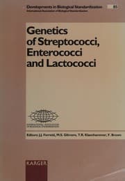 Tapa de Genetics of streptococci, enterococci, and lactococci