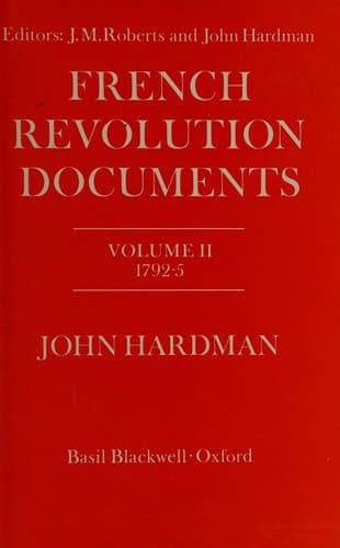 Tapa de French Revolution documents