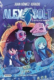 Tapa de Alex Colt. La batalla de Ganímedes