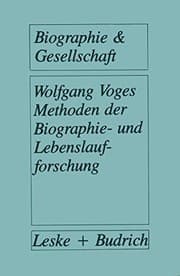 Tapa de Methoden der Biographie- und Lebenslaufforschung