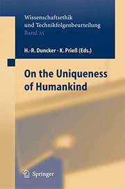 Tapa de On the Uniqueness of Humankind