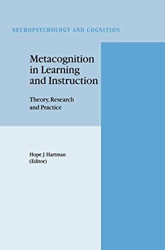 Tapa de Metacognition in Learning and Instruction