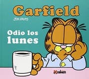Tapa de Garfield. Odio los lunes.