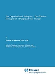 Tapa de The Organizational Hologram