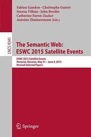 Tapa de The Semantic Web : ESWC 2015 Satellite Events