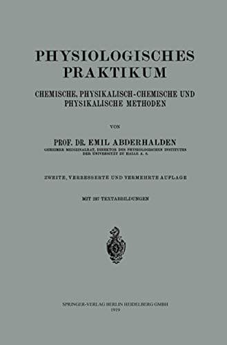 Tapa de Physiologisches Praktikum