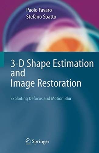 Tapa de 3-D Shape Estimation and Image Restoration