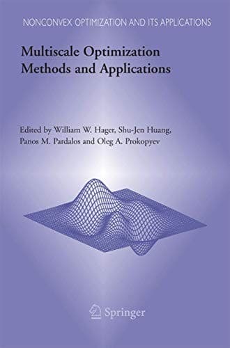 Tapa de Multiscale Optimization Methods and Applications