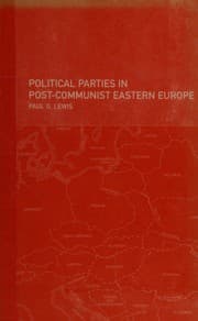Tapa de Political parties in post-communist Eastern Europe