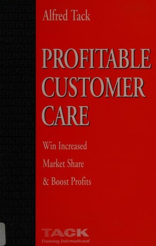 Tapa de Profitable customer care