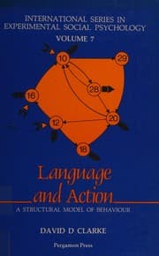 Tapa de Language and action