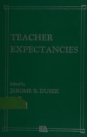 Tapa de Teacher expectancies