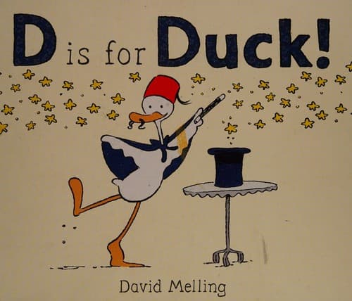 Tapa de D is for duck! (and) David Melling