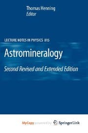 Tapa de Astromineralogy