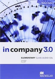 Tapa de In Company 3.0 Elementary Level Class Audio CD