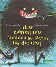 Tapa de ¡Los monstruos también se lavan los dientes!