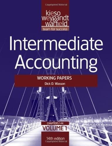 Tapa de Intermediate Accounting, , Working Papers