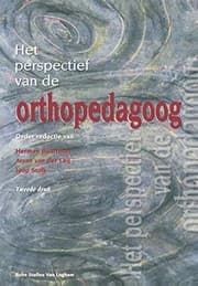 Tapa de Het perspectief van de orthopedagoog