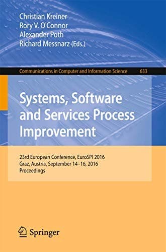 Tapa de Systems, Software and Services Process Improvement