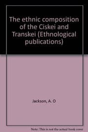 Tapa de The ethnic composition of the Ciskei and Transkei