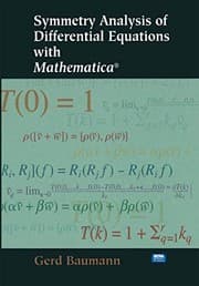 Tapa de Symmetry Analysis of Differential Equations with Mathematica®