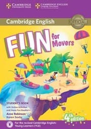 Tapa de Fun for Movers Student's Book with Online Activities with Audio and Home Fun Booklet 4