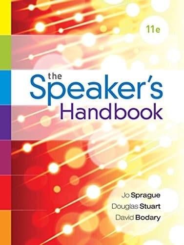 Tapa de The Speaker's Handbook, Loose-leaf Version