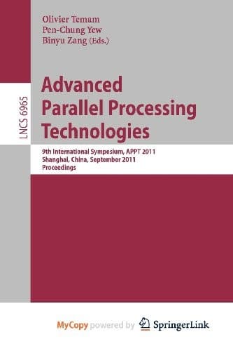 Tapa de Advanced Parallel Processing Technologies