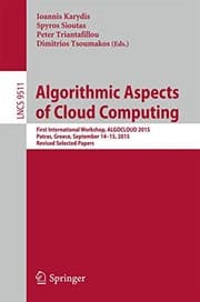 Tapa de Algorithmic Aspects of Cloud Computing