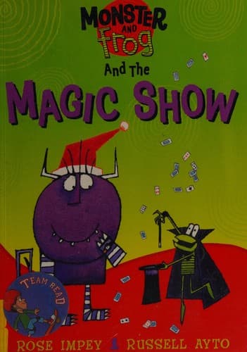 Tapa de Monster and Frog and the magic show