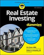Tapa de Real estate investing for dummies