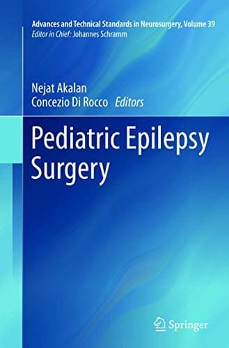Tapa de Pediatric Epilepsy Surgery