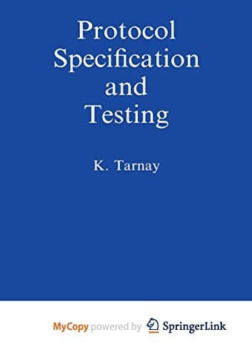 Tapa de Protocol Specification and Testing